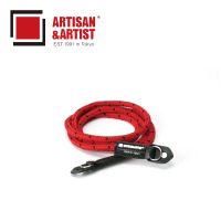 Artisan&Artist* ACAM-701 相機背帶 (1050mm) 黑色 x 红色