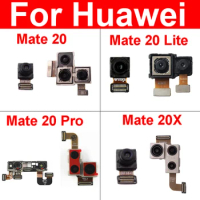 Front Rear Camera For Huawei Mate 20 20X 20Lite 20Pro 4G 5G Back Camera Front Facing Camera Module Flex Cable Replacement