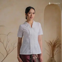 Hadinata Batik Wanita Kebaya Mahima White S