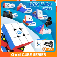 [Gan Cube Series] 356RS 356M 11m Duo EDU RS XS Timer 12m Magnetic i3x3 Icarry mg3 12UI Smart Robot Cube Puzzle Toy for Students