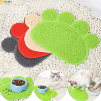 Cat Litter Mat Pet Meal Pad Anti Dirt Prevent Slippery Cushion Anti Jamming Foot Splashing Sand Rug Cat Cage Foot Mat Dog Carpet