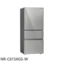 Panasonic國際牌【NR-C615XGS-W】610公升三門變頻雪岩白冰箱(含標準安裝)