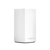 LINKSYS WHW0101 WHW0102 WHW0103 Velop Intelligent Mesh WiFi Router, Tri-Band Whole Home WiFi Network System, 1-3 Packs White