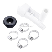385316906 Vacuum Breaker Hose Clamp Washer Kit Without Handle Sprayer Hook for Sealand Dometic Vacuum Flush Traveler Toilets