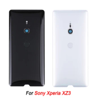 For Sony Xperia XZ3 Original Battery Back Cover with Fingerprint Replacement