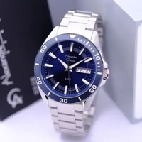 JAM TANGAN PRIA ALEXANDRE CHRISTIE AC 6512 AC6512 ORIGINAL. GARANSI RESMI 1 TAHUN - silver silver bl