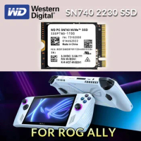 Western Digital WD 2230 SSD SN740 1TB 2TB NVMe PCIe 4.0X4 Read 5150MB/s M.2 for Rog Ally Steam Deck Laptop Tablet GPD Surface