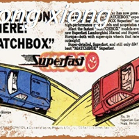 Metal Sign - 1969 Matchbox Superfast Cars - Vintage Look