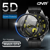 5D Protective Film for Huawei Watch GT4 46mm Screen Protector Anti-scratch Film for Huawei Watch GT 4 Smartwatch (Not Glass)