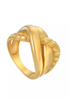 TOMEI TOMEI Knotted Ring, Yellow Gold 916
