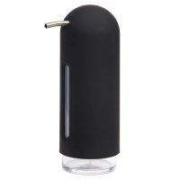 【UMBRA】Penguin洗手乳罐 墨黑300ml(按壓瓶 分裝瓶 乳液瓶 沐浴乳罐)