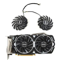 NEW 87MM PLD09210S12HH 4Pin RTX 580 P106-100 Video Card Cooler Fan For MSI RX470 480 RX 570 580 ARMOR P106-100