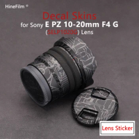 for Sony SELP1020G Skin E PZ10-20 Lens Wrap Cover for Sony E PZ 10-20mm F4G Lens Sticker 10 20 f4 Protective Film 10 20mm Wrap