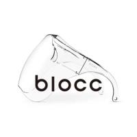 Blocc Face Shield – Clear Plastic Safety Face Shield Protection Full Visor for Glasses Wearers, Anti