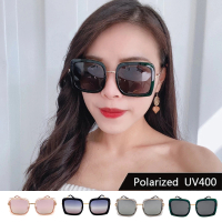 【SUNS】Polarized偏光太陽眼鏡 時尚方框韓版墨鏡 GM網紅款顯小臉 S180