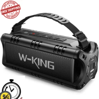 W-King D8 Mini 30W Super Bass Portable Wireless Bluetooth Speaker Outdoor Waterproofing Boombox 3D Stereo Subwoofer With TWS/NFC