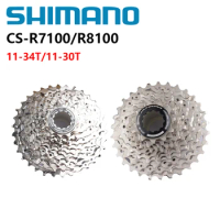 Shimano 105 R7100 ULTEGRA R8100 Cassette 12s Bike Cassette For Road Bike Di2 Groupset 11-30T/11-34T Original Shimano Bike Part
