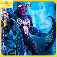 Genuine The Amazing Spider-Man Anime Figure Carnage Sh Figuarts Venom Action Figurine Figure Carnage Marvel Halloween Gift