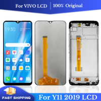 6.35" Original For Vivo Y11 2019 (1906) LCD Display Touch panel Screen sensor Digitizer module Assembly for Vivo Y11 2019 lcds