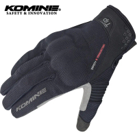 ถุงมือตาข่ายกันกระแทก Komine GK183 ถุงมือสัมผัสหน้าจอ BRAVE เหมาะสำหรับการขับขี่มอเตอร์ไซค์