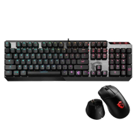 【MSI 微星】Vigor GK50 Low Profile+Clutch GM41 LIGHTWEIGHT(電競鍵盤滑鼠組)