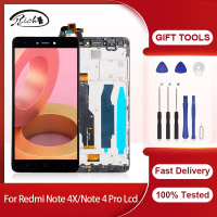 Applicable to For Xiaomi Redmi Note 4X LCD Touch Screen Digitizer Assembly Global Note 4 Display Not