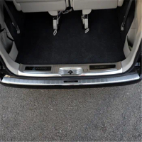 For Nissan NV200 2016-2019 High-quality stainless steel Trunk door sill guard Anti-scratch protection car accessories