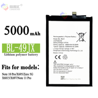 Sesuai untuk Penghantaran Suara infinix Note 10 ProZero 5G BL-49JX efon Bimbit Bateri Borong