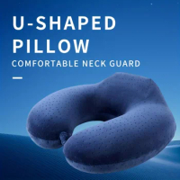 Soft Travel Pillow U Shaped Travel Healthcare Memory Foam Neck Cervical Airplane Pillow Neck Cushion