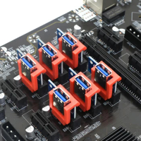 10/20pcs PCIE Riser 1X Retainer Vertical Mount Locker USB Holder Cable Extender Riser for chia BTC Miner Mining