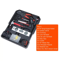Berkualitas - Cuta Toolkit Set 187Pcs Kunci Sok Set Shocket Set Cr-V Tool Kit Lengkap Perkakas Bengk