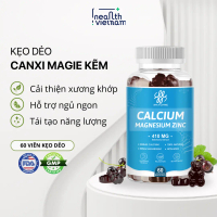 Kẹo dẻo Canxi Magie Kẽm iMatchme Calcium Magnesium Zinc hỗ trợ xương khớp cải thiện giấc ngủ