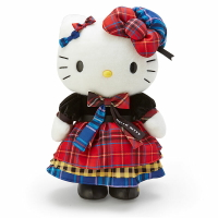 真愛日本 凱蒂貓kitty 生日限定 格紋系列 數量限定 生日紀念娃 2020年 FD103 娃娃 玩偶 收藏 擺飾 現貨