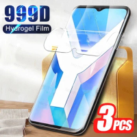 3PCS Protection Film For Vivo Y12s 2021 Y20G Y20a Y20s Y21 Y30g Y31 Global Y31s 5G Y33s Y3s Y51A Hydrogel Film Screen Protector