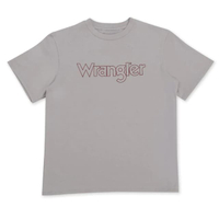 เสื้อยืดแขนสั้นเด็กผู้ชาย  รุ่น WK C2001B03 สีเทา