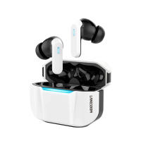 LANGSDOM TG16 遊戲真無線藍牙耳機 藍牙6.0/主動降噪/26小時 白色 (V000)