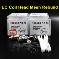 EC Coil Head Rebuild Mesh Coil Kit DIY Tool For EC Series IJust 2/S Mini Melo 2 3 DIY kit Rebuild Cotton