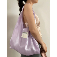 【TENERA】環保購物袋 - 芭蕾單肩包 丁香紫色(環保再生材料製成)
