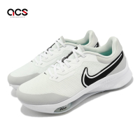 Nike 高爾夫球鞋 Air ZM Infinity Tour Next 男鞋 寬楦 白 黑 氣墊 鞋釘 DM8446-105