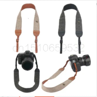 Universal Adjustable Cotton Camera Shoulder Neck Strap Belt For canon 5D4 6D 7D For Nikon D850 D800 D500 D750 SLR Cameras Strap