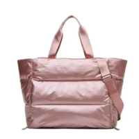 Women Gym Sports Bag Waterproof Swimming Yoga Mat Pink Weekend Travel Duffle Bags for Women Sport Fitness Shoulder Handbag