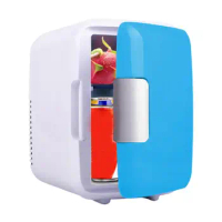 Mini Fridge Mini Portable Fridge Skincare Fridge Portable Small Refrigerator Cooler And Warmer For Cosmetics Foods 12V Fridge