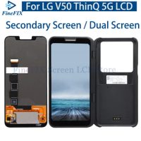 For LG V50 LCD Display Touch Screen Digitizer Assembly Secondary Screen For LG V50 ThinQ 5G LMV500EM lcd Repair Part