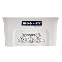 小禮堂 Hello Kitty 塑膠電線收納盒 (白箱子款) 4711299-202964