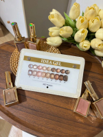 ( IR9-27 ) Nude brown Cateye Set 9สี idea gel 2026 พร้อมชาร์จสำเร็จรูป ชุดยาทาเล็บ