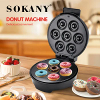 SOKANY327 Donut Machine Dessert Sandwich Household Multifunctional Pancake