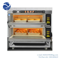 YYHC Hot sale baking oven electric commercial bread bakery oven automatic 1/2/ 3 Deck Pita Bread Oven for sale