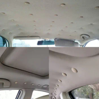 10pcs Car Interior Roof Ceiling Cloth Fixing Screw Cap For Peugeot 106 107 205 206 207 208 306 307 308 309 405 406 407 508 605