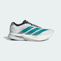 【adidas 愛迪達】Adizero Boston 13 M 男女 慢跑鞋 彈力 支撐 緩震 白 綠(JR4791)