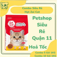 [5KG - 10KG] COMBO 5KG VÀ 10KG HẠT ZOI CAT - 5 GÓI VÀ 10 GÓI 1KG - THÁI LAN -